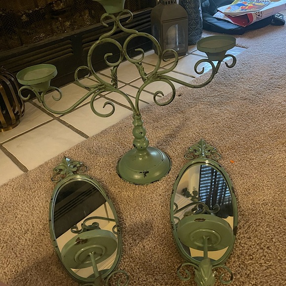 Hobby Lobby Wall Decor Vintage Inspired Votive Holder And Mirrors
